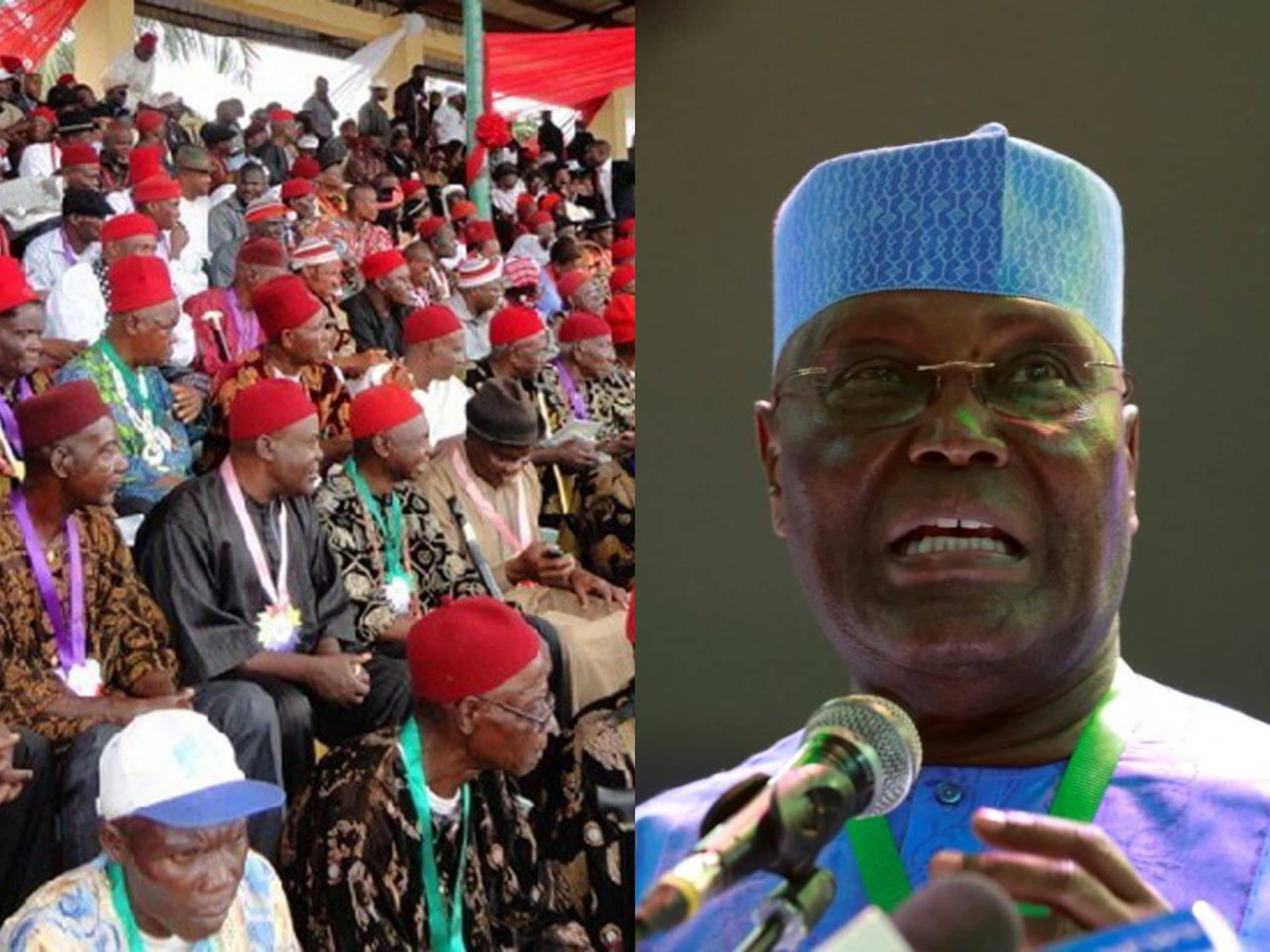 2023: Ohanaeze Chieftain Reveals What Igbos Plan For Atiku If He Chooses Running Mate From Their Region