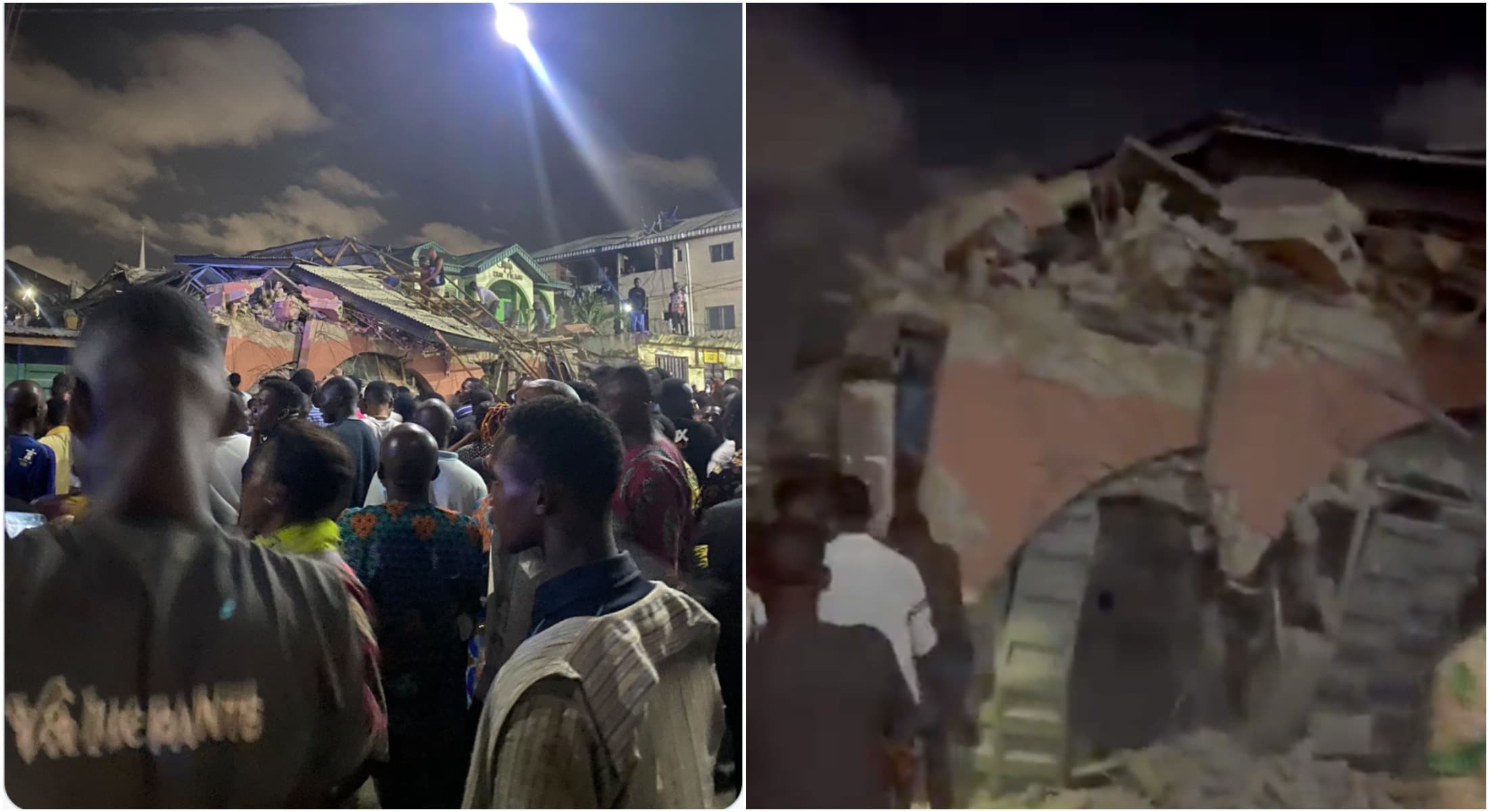 Building Collapse In Lagos