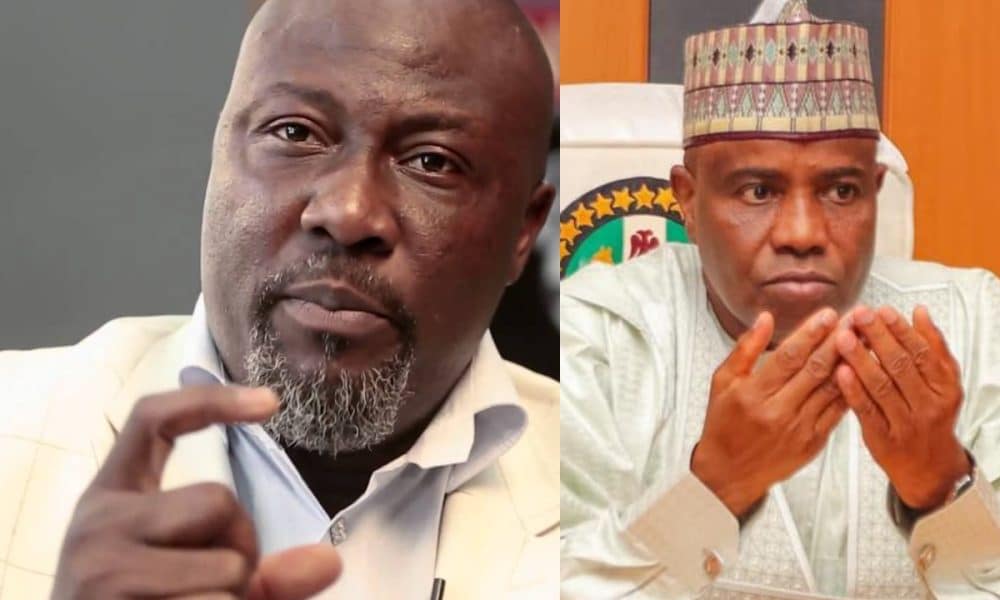 #PDPPrimaries: What Dino Melaye Did To Tambuwal After Stepping Down For Atiku - [Video]