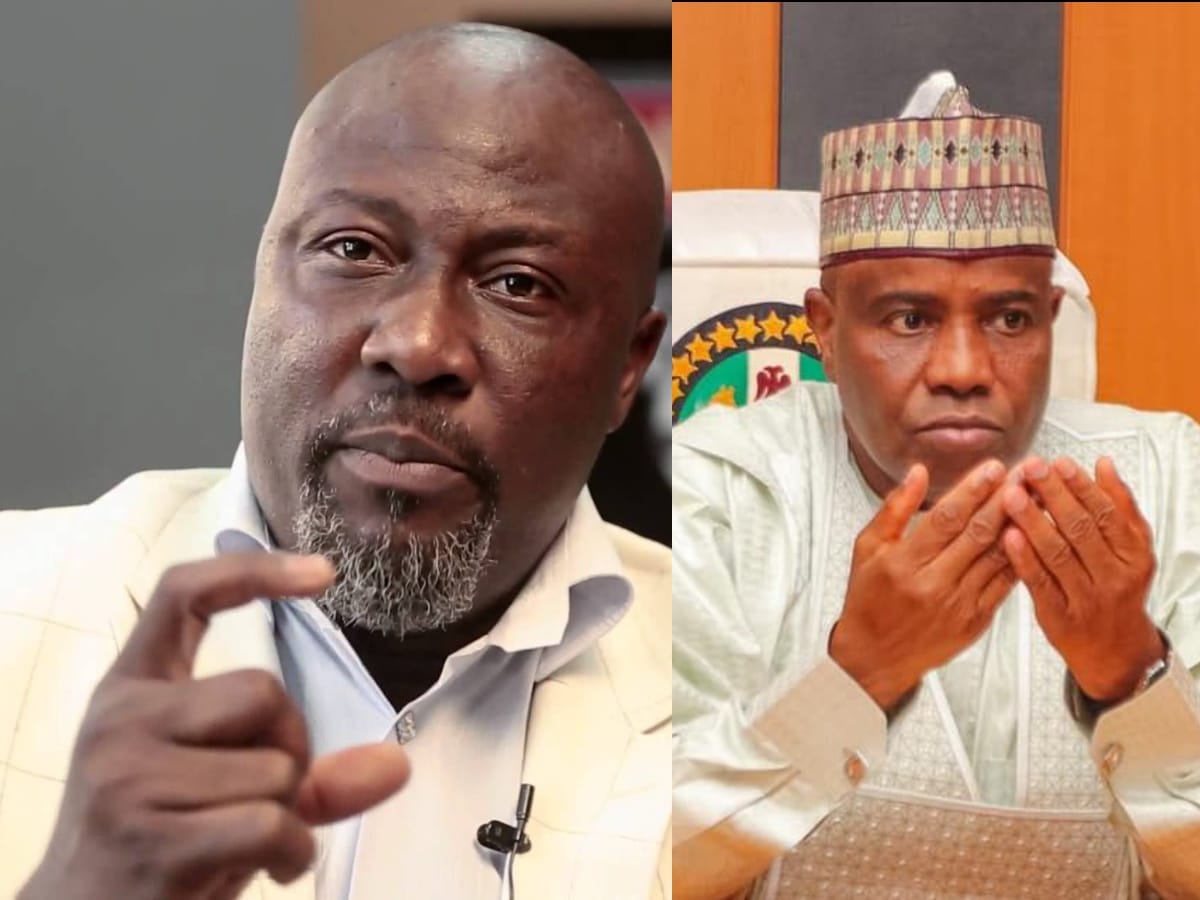 #PDPPrimaries: What Dino Melaye Did To Tambuwal After Stepping Down For Atiku - [Video]