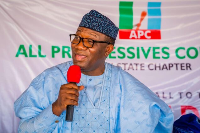 [Breaking] APC Convention: Kayode Fayemi Steps Down For Tinubu