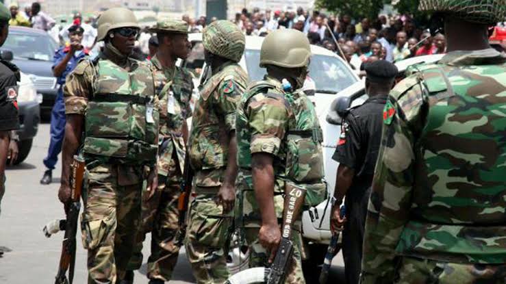 JUST IN: Three Military Officers Faint At Eagles Square During Democracy Day Parade