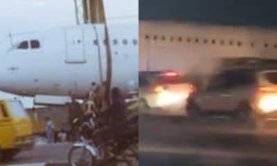 FAAN Reacts, Reveals Why Huge Plane Was Found On Lagos Road