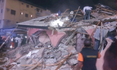 Ebute Metta: Lagos Govt Evacuates Occupants Of Collapsed Building
