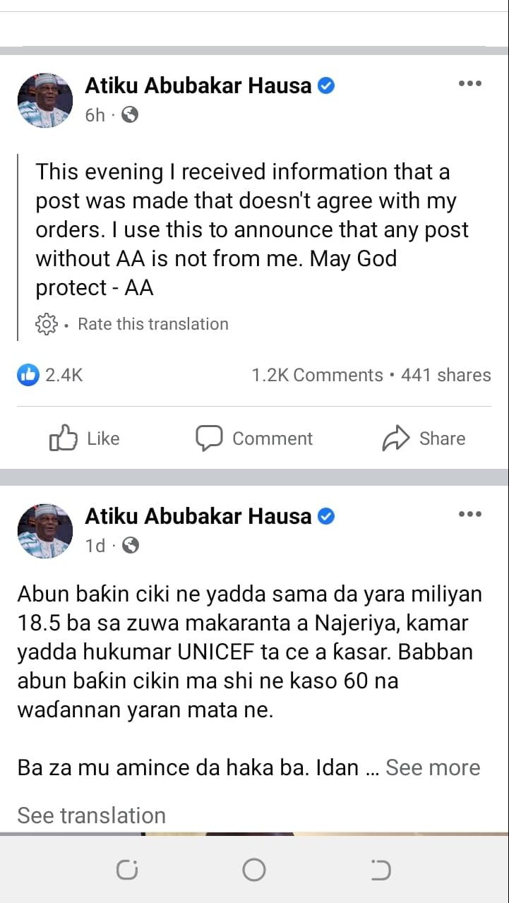 Blasphemy: Atiku Makes Another Post About Deborah's Killing In Sokoto | Nigeria News