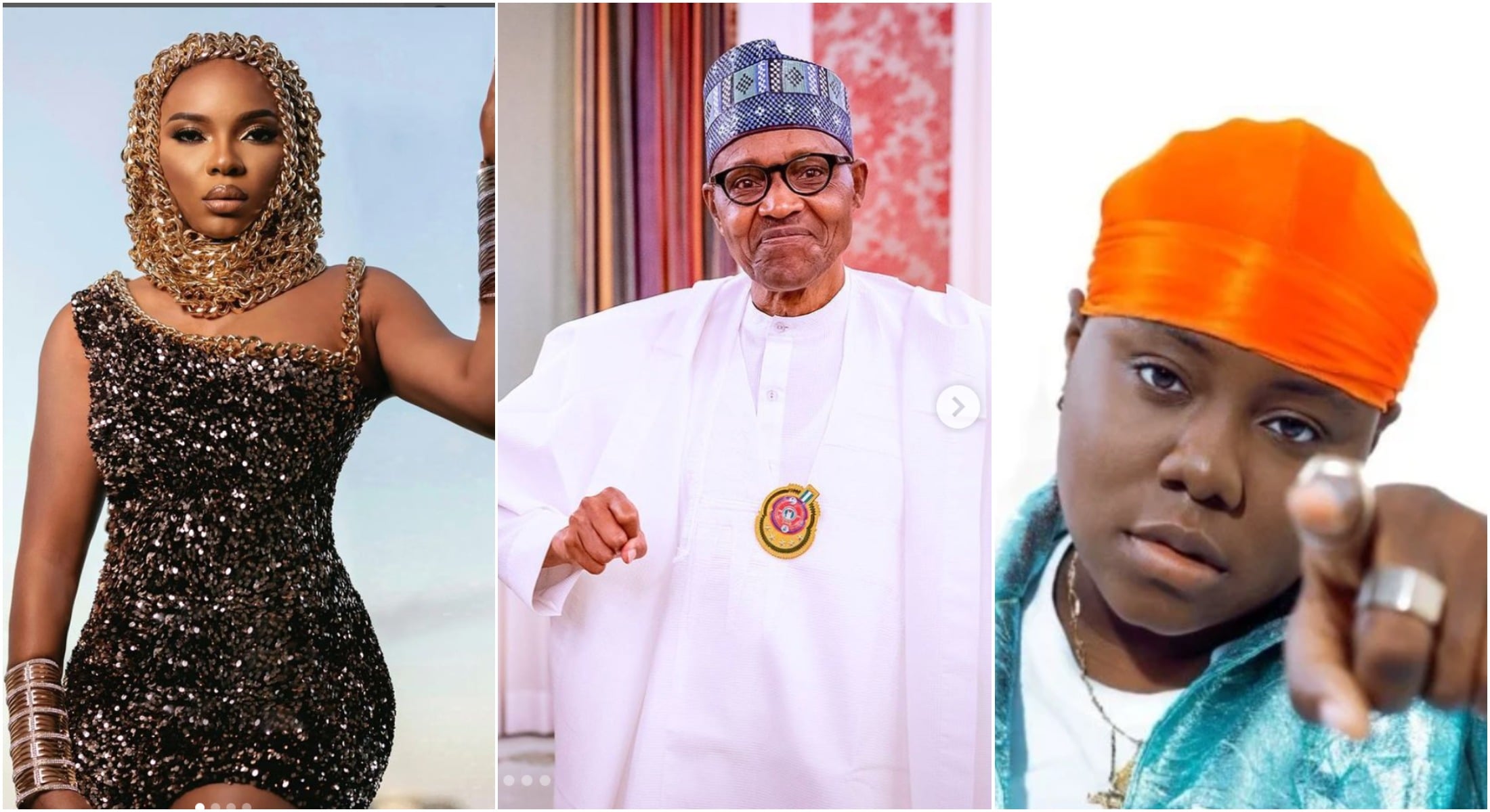 Teni and Buhari