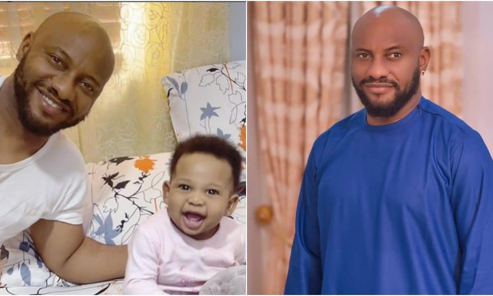 Yul Edochie and son