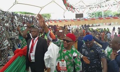 Wike arrives for PDP primaries