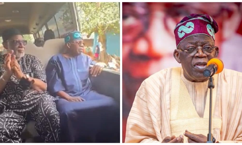 Video Of Tinubu In Ondo To Condole Families Of Owo Victims