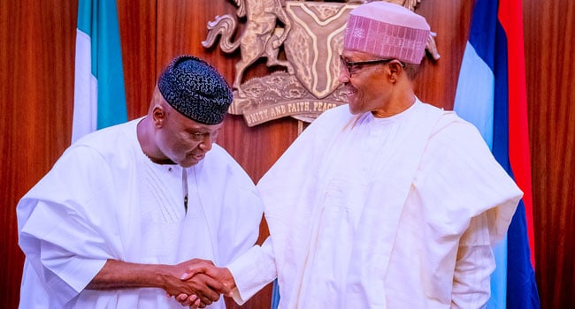 JUST IN: Buhari Meets Ekiti Governor-Elect Oyebanji, Fayemi, Others - [Photos]