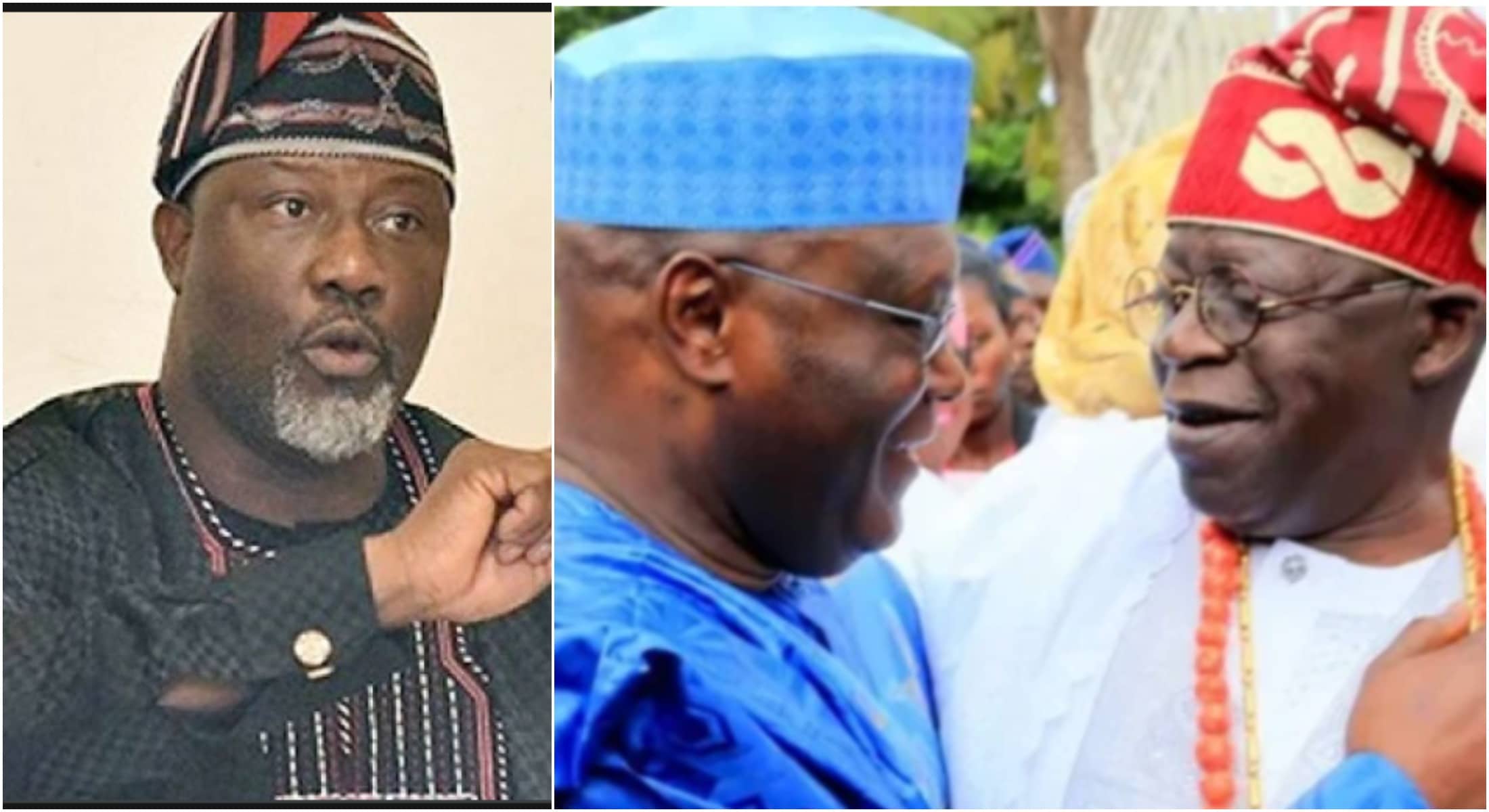 Dino Melaye and Tinubu