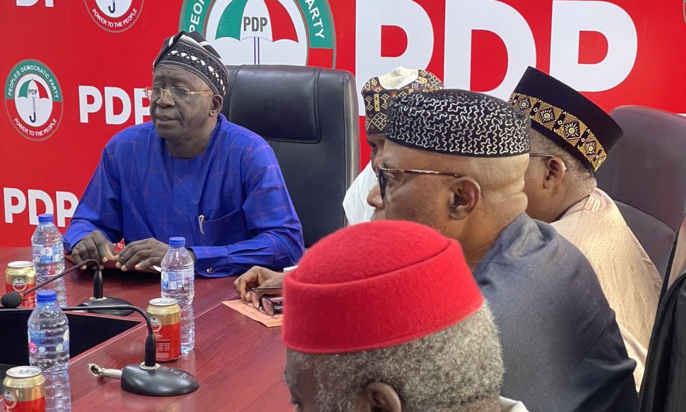 2023: Photos And Faces From The PDP Meeting Held To Choose Atiku's Running Mate