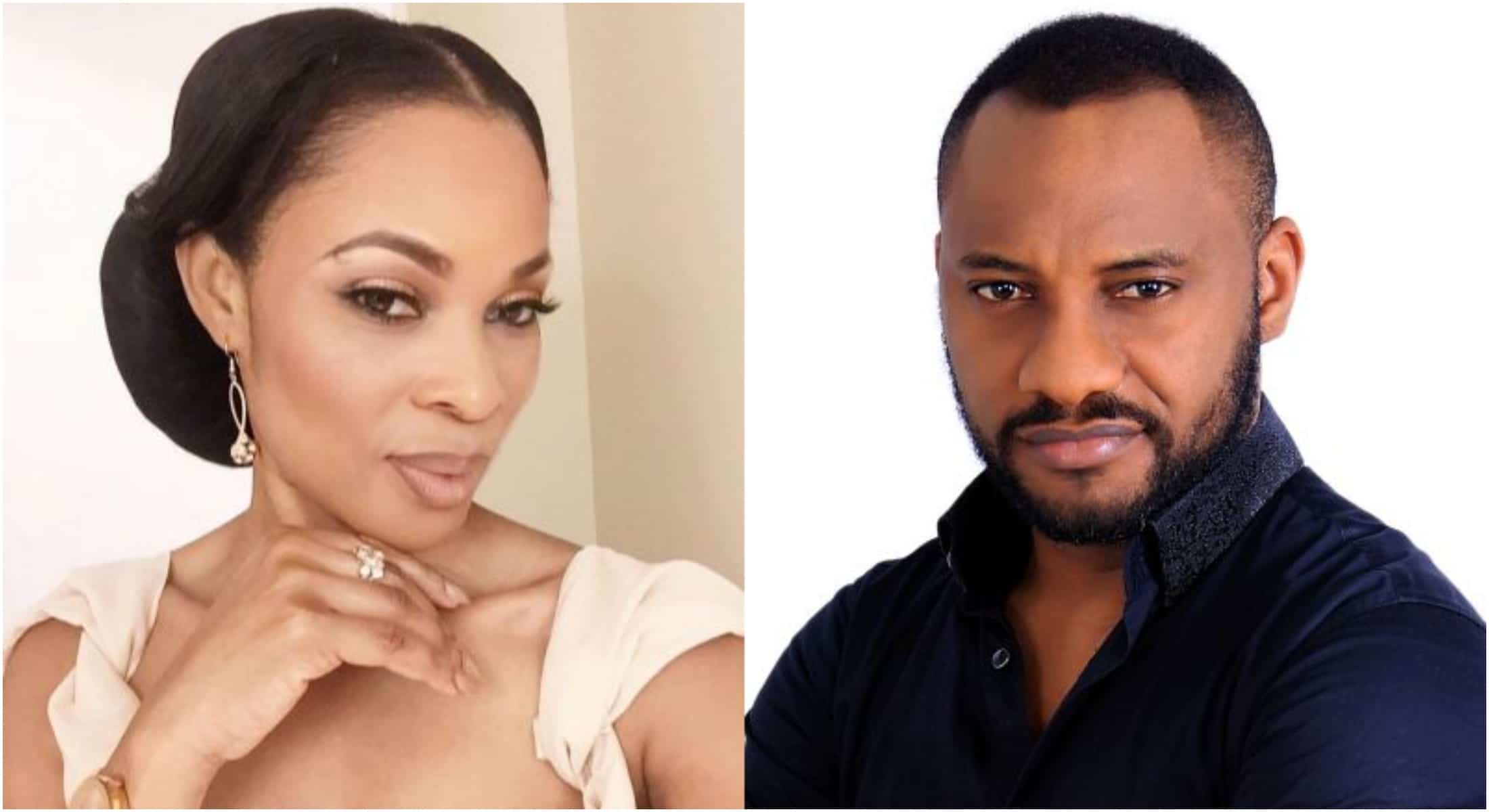 Georgina Onuoha nd Yul Edochie