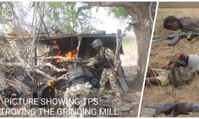 JUST IN: Nigerian Troops Neutralize ISWAP Terrorists, Destroy Camps In Borno