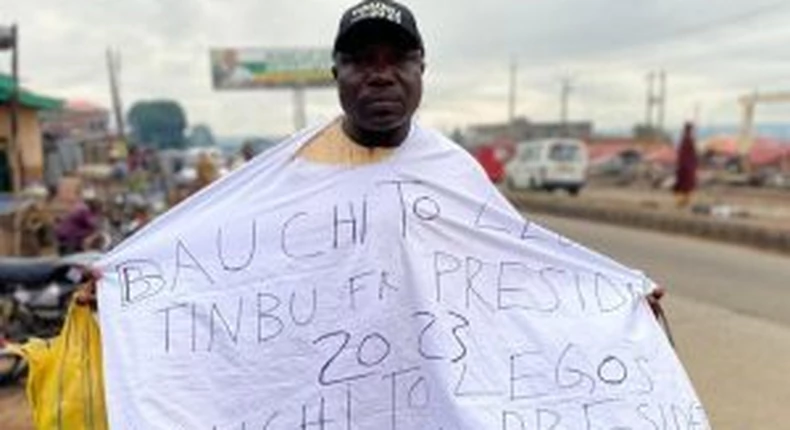 Man Trekking From Bauchi To Lagos To Meet Tinubu Shares Kidnapping Experience