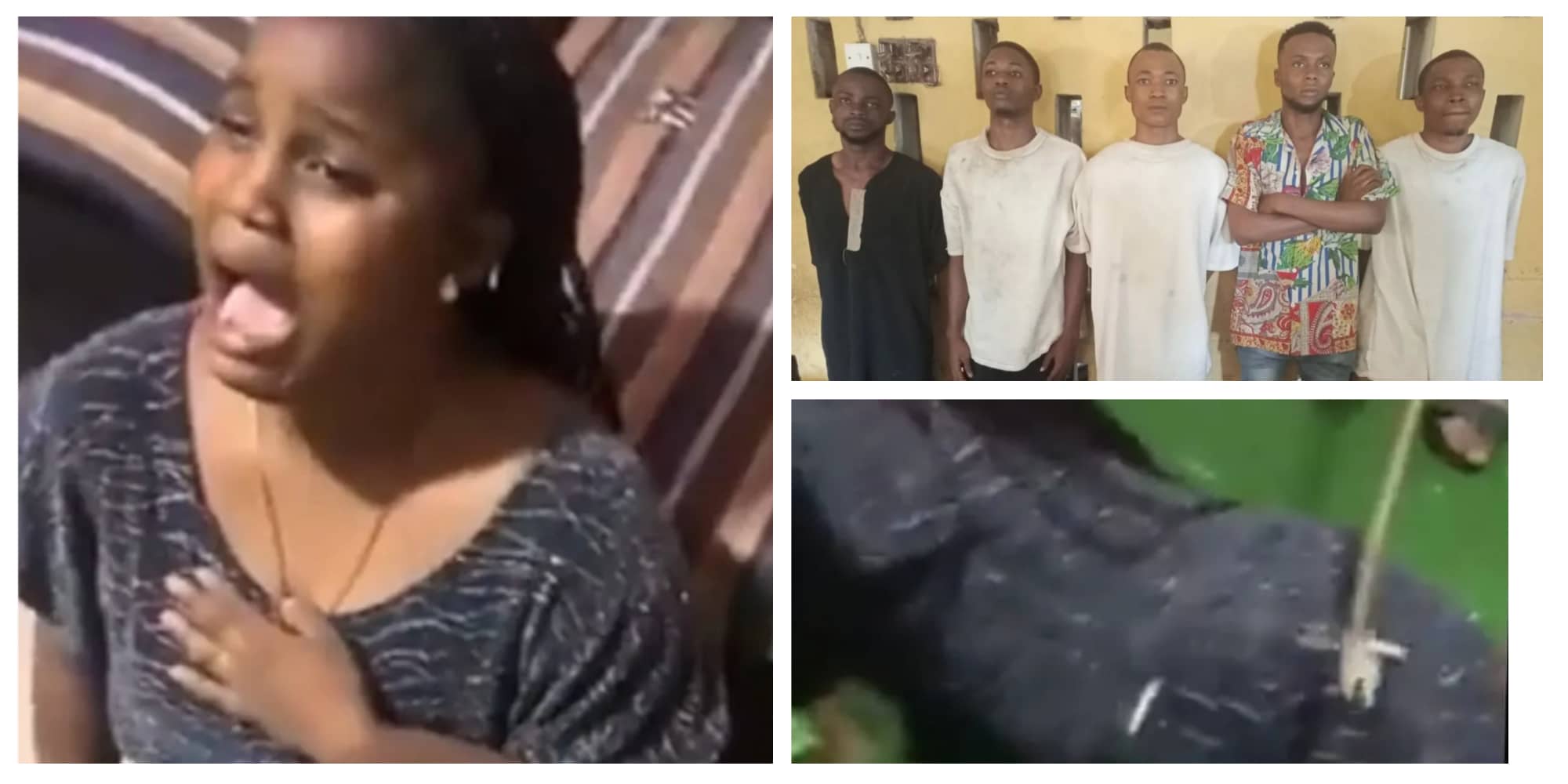 Nigerian lady flogged