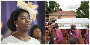 JUST IN: Mix Emotions As Late Gospel Singer Osinachi’s Body Arrives Abia For Burial - [Photos]