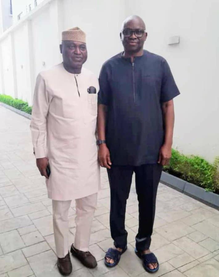 Ekiti Governor-elect, Oyebanji Meets Fayose In Lagos
