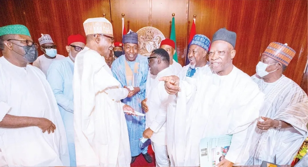 Buhari Meets APC Governors Behind Closed Doors