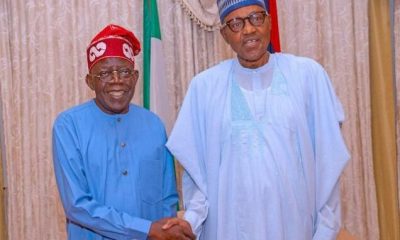 “You Are The Best Among All The Contestants' - Buhari Hails Tinubu