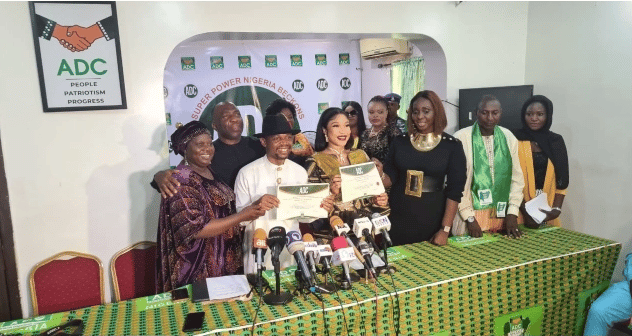 Nigerians React As Tonto Dikeh Emerges Deputy Governorship Candidate In Rivers