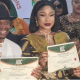 Rivers Guber: ADC's Tonye Ibraye, Tonto Dikeh Receive Certificate Of Return [Photos]