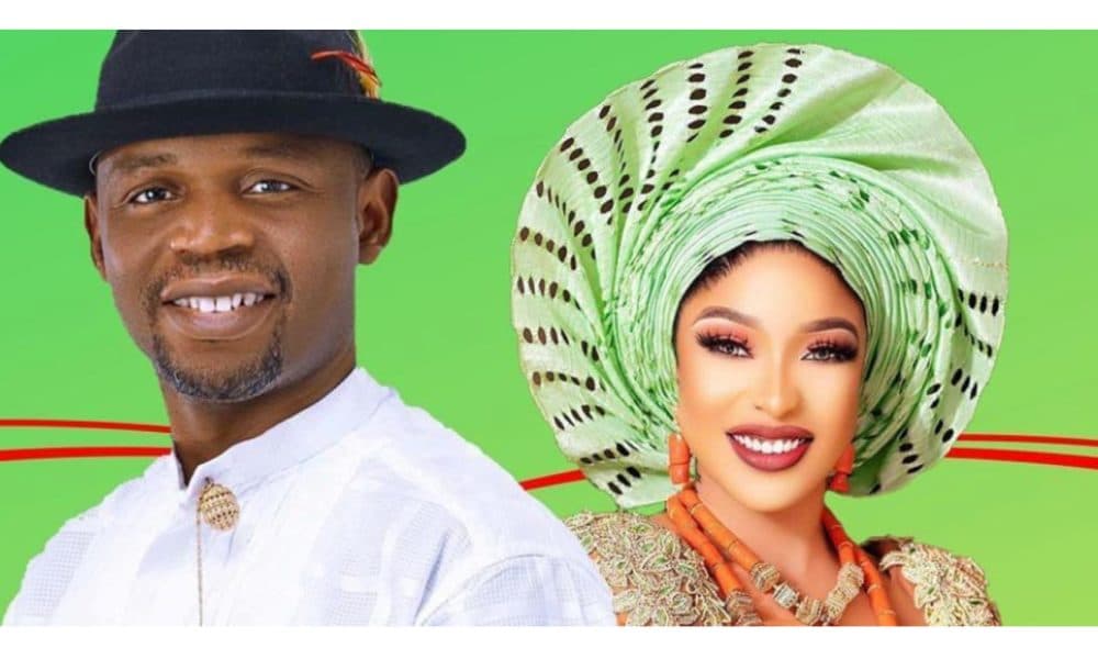 Rivers State: ADC Gov Candidate, Tonte Ibraye, Running Mate Tonto Dikeh Announce Support For Another Party's Candidate