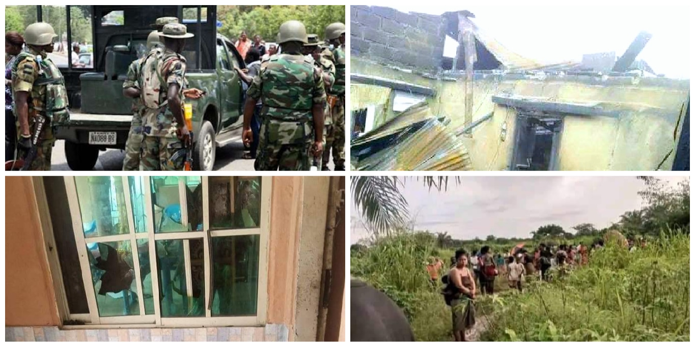 Tension As Soldiers On Peacekeeping Kill 10, Burn Houses In Cross River