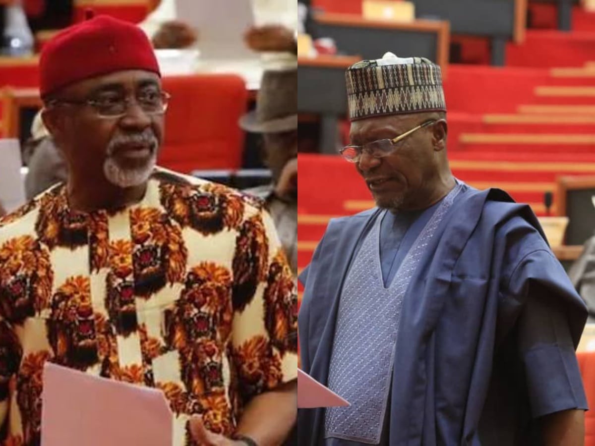 Abaribe, Abdullahi Officially Resign As Senate Minority, Majority Leaders Respectively