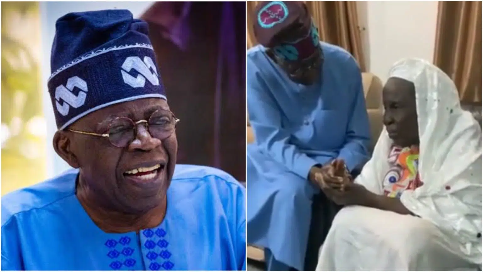Old Woman Who Did Vigil For Tinubu To Win APC Primaries Discloses Fresh Details Of Their Discussion