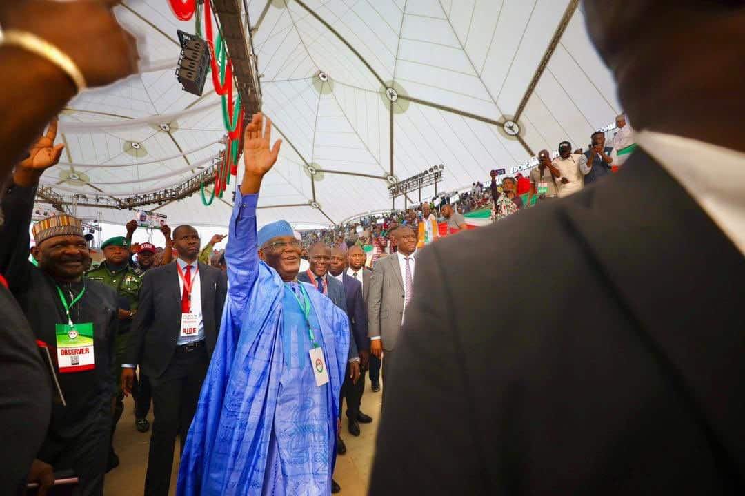 Atiku Abubakar at PDP national convention