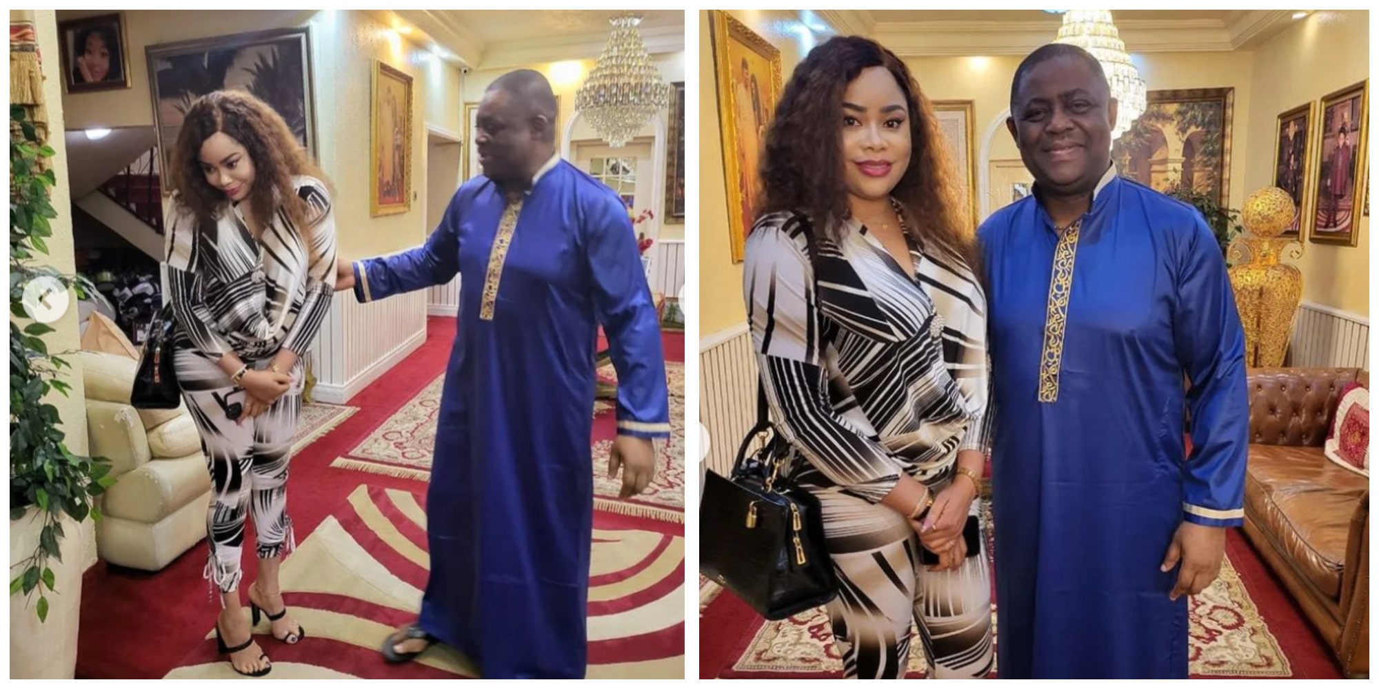 Fani Kayode and wife