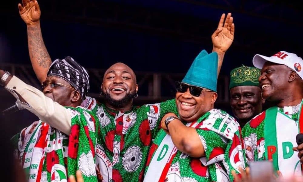 Davido Reacts As Supreme Court Affirms His Uncle As Osun Governor
