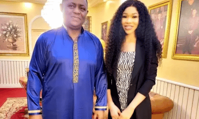 Fani-Kayode Shares Photos With Girlfriend Days After Meeting Estranged Wife