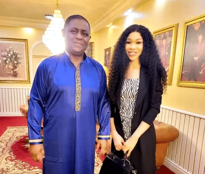 Fani-Kayode Shares Photos With Girlfriend Days After Meeting Estranged Wife