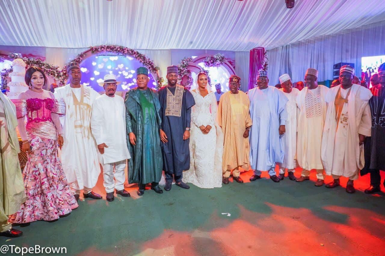 Tinubu, Lawan, Governors, Other Dignitaries Storm Borno For Shettima’s Daughter’s Wedding (Photos)