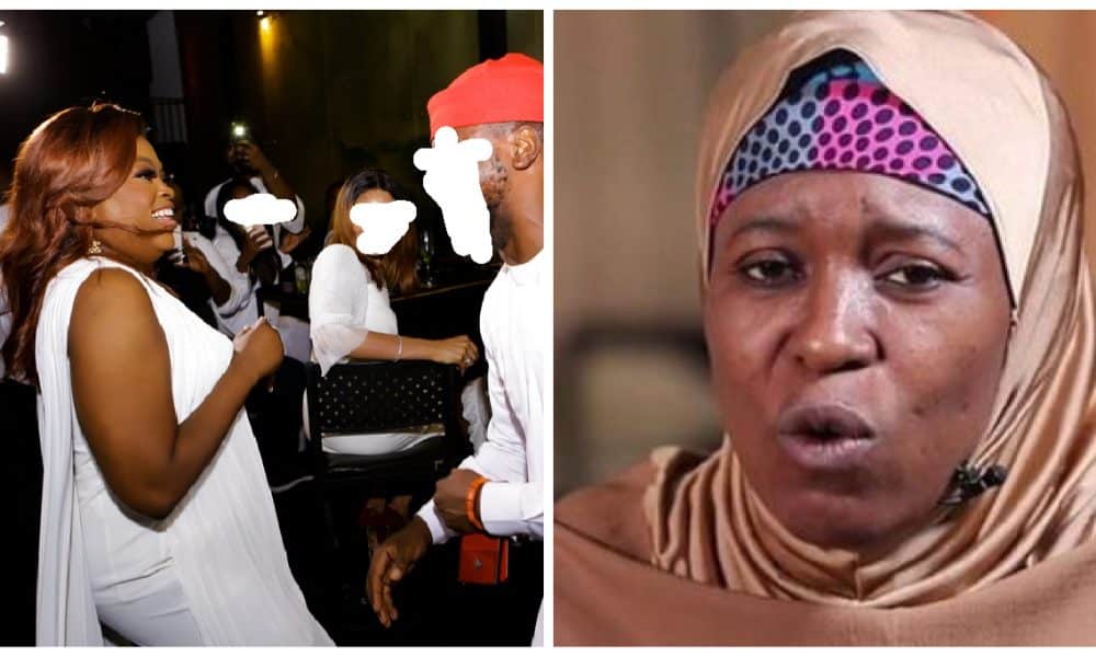 Lagos PDP: Aisha Yesufu Reacts As Funke Akindele Is Spotted Dancing With Jandor