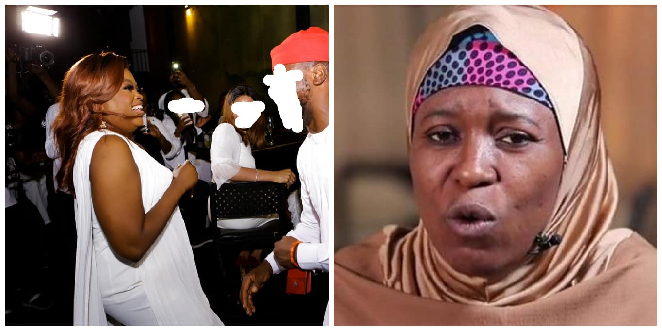 Lagos PDP: Aisha Yesufu Reacts As Funke Akindele Is Spotted Dancing With Jandor