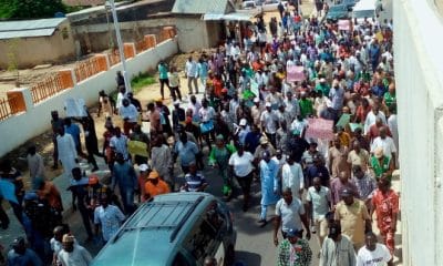 NLC Nationwide Protest: Adamawa State Records Peaceful Protest As Governor Promotes PVC Collection
