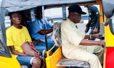 Sowore Knocks Obasanjo For Riding Tricycle Around Abeokuta