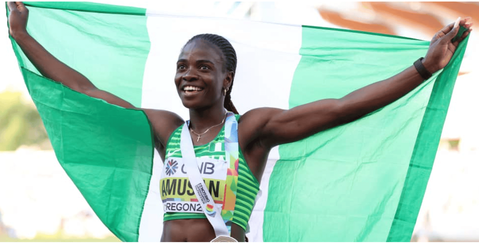 Amusan is among the top five candidates for the 2022 World Athletics Award.