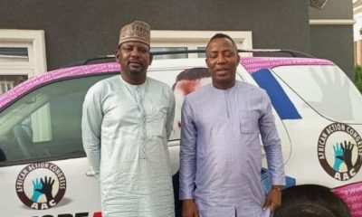 2023: Sowore Officially Unveils Magashi As Running Mate