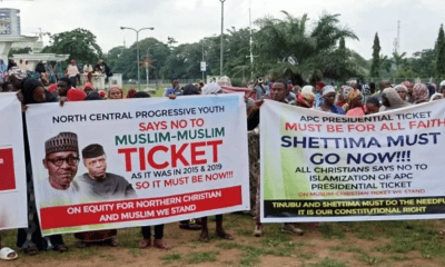 2023: APC Youths Protest Against Muslim-Muslim Ticket