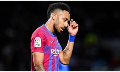 Barcelona's Aubameyang, Wife Robbed And Beaten At Gunpoint