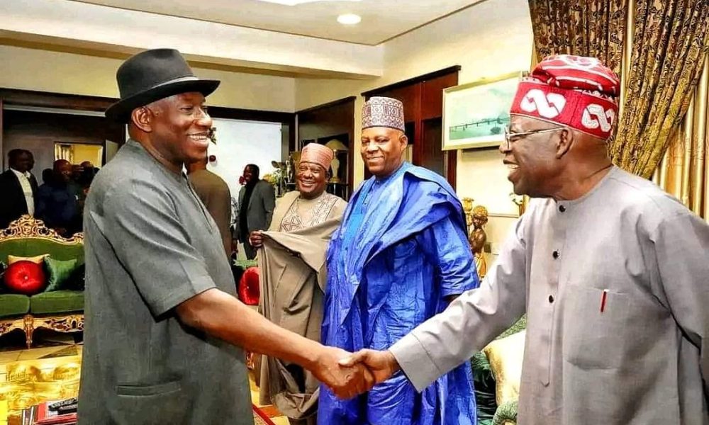 2023: Deji Adeyanju Issues Advice To Jonathan After Meeting Tinubu