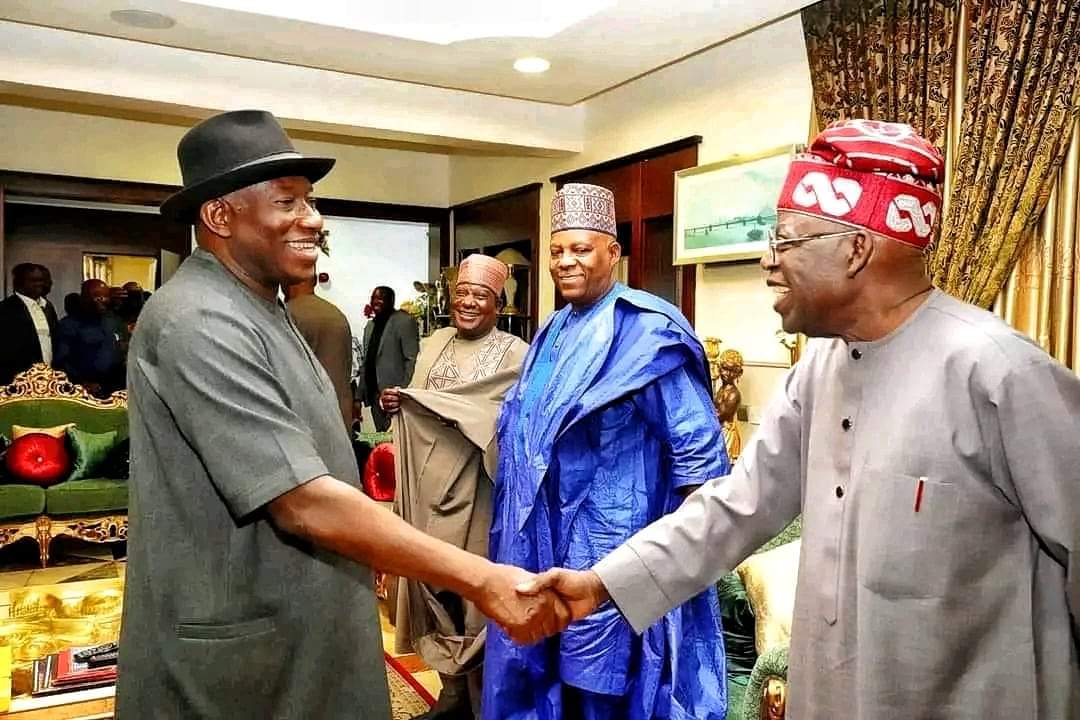 2023: Deji Adeyanju Issues Advice To Jonathan After Meeting Tinubu