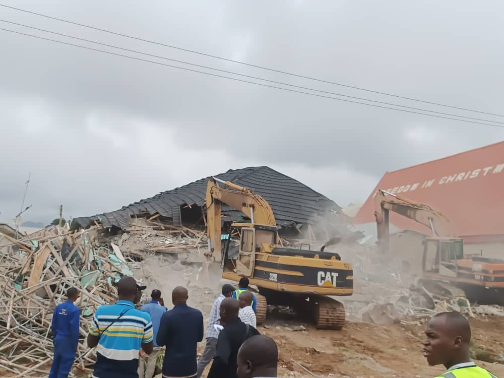 Persons Trapped As Building Collapses In Abuja