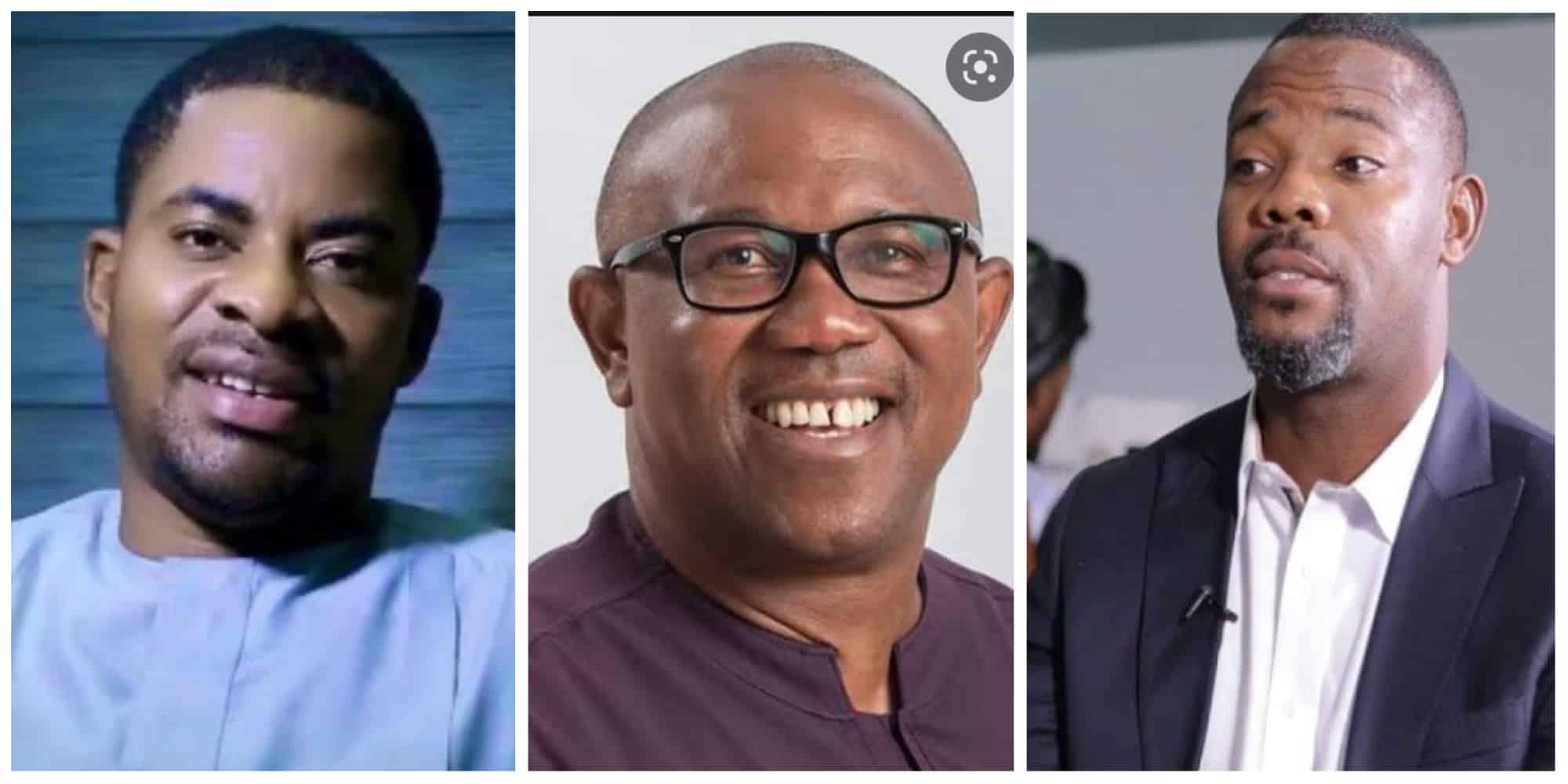 Peter Obi and Deji Adeyanju