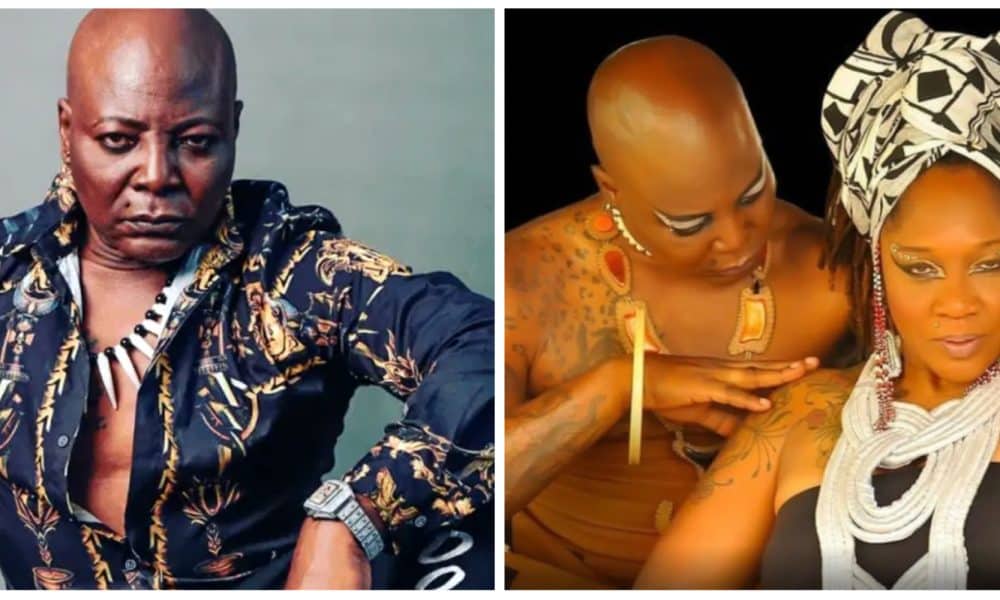 Charly Boy and Wife