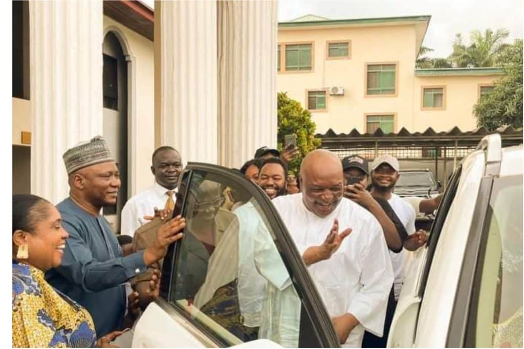 Lalong Visits Dariye, Nyame Days After Release From Prison